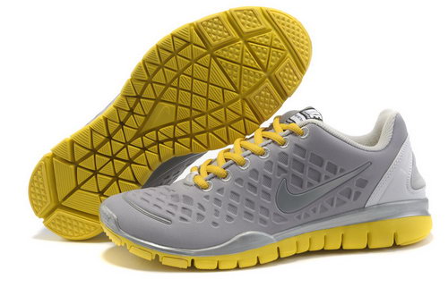 Nike Free Tr Womens Grey Yellow Portugal